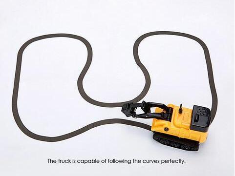 Magic Mini Pen Inductive Toy Car – Draw & Follow Line Car