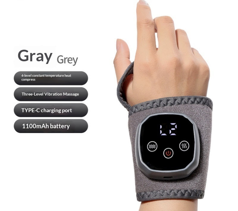 Smart Graphene Ankle & Wrist Massager – Heat & Vibration Therapy Wrap