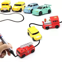 Magic Mini Pen Inductive Toy Car – Draw & Follow Line Car