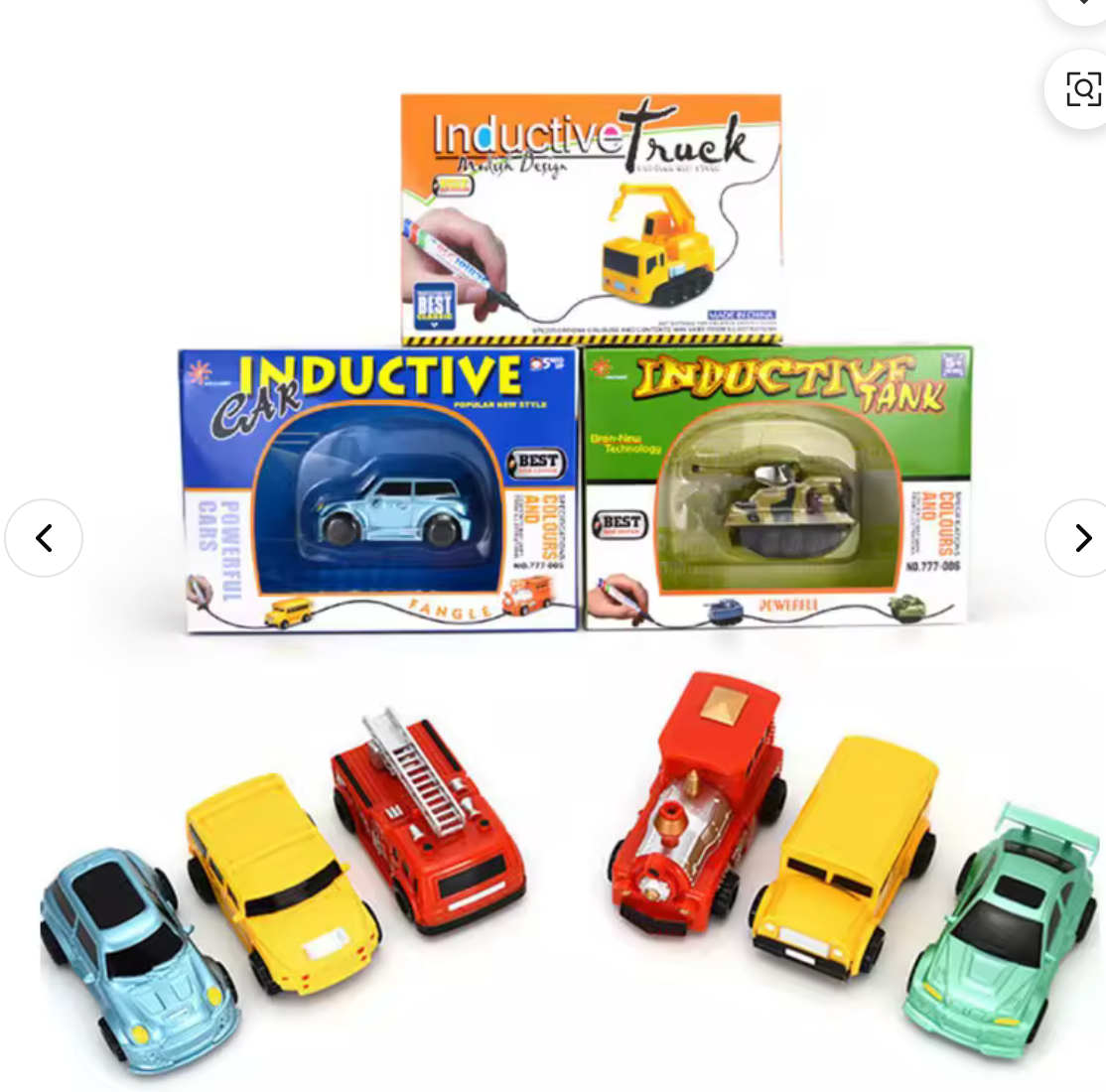 Magic Mini Pen Inductive Toy Car – Draw & Follow Line Car - NexoraBuzzer - Toys