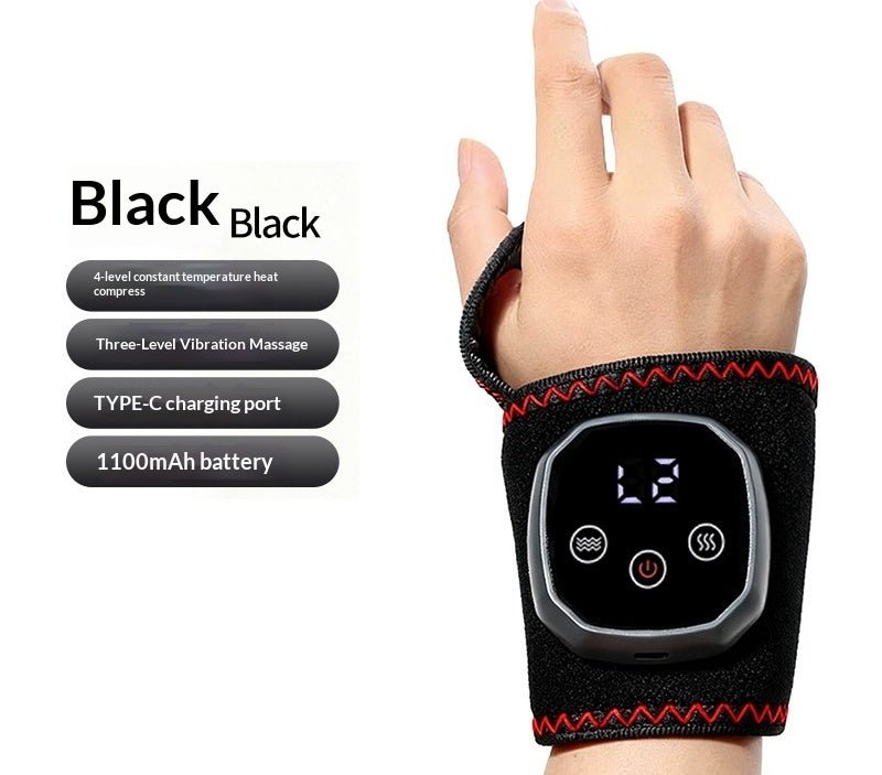 Smart Graphene Ankle & Wrist Massager – Heat & Vibration Therapy Wrap - NexoraBuzzer - Health